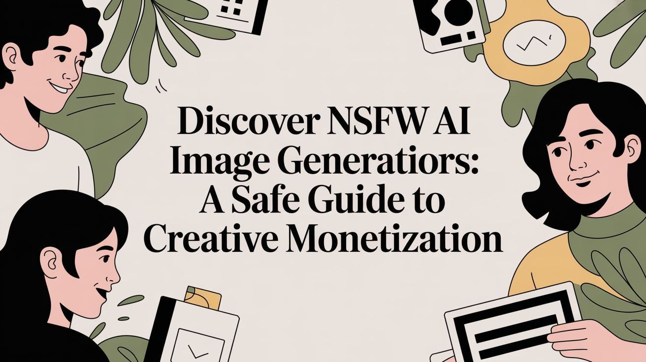 Discover nsfw ai image generators: A Safe Guide to Creative Monetization