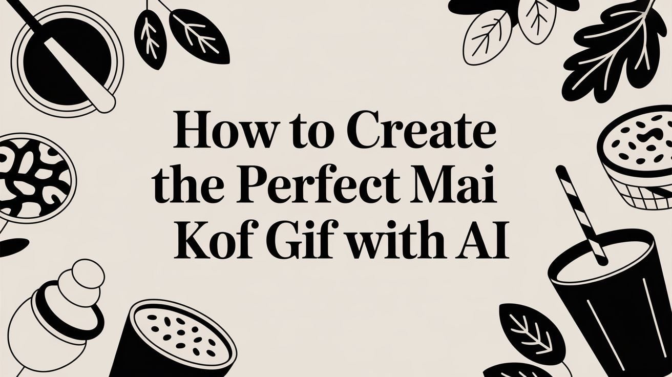 How To Create The Perfect Mai KOF GIF With AI