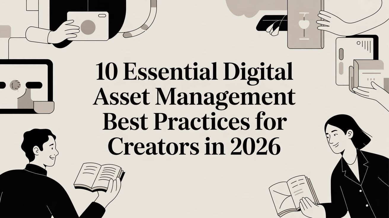 10 Essential Digital Asset Management Best Practices for Creators in 2026