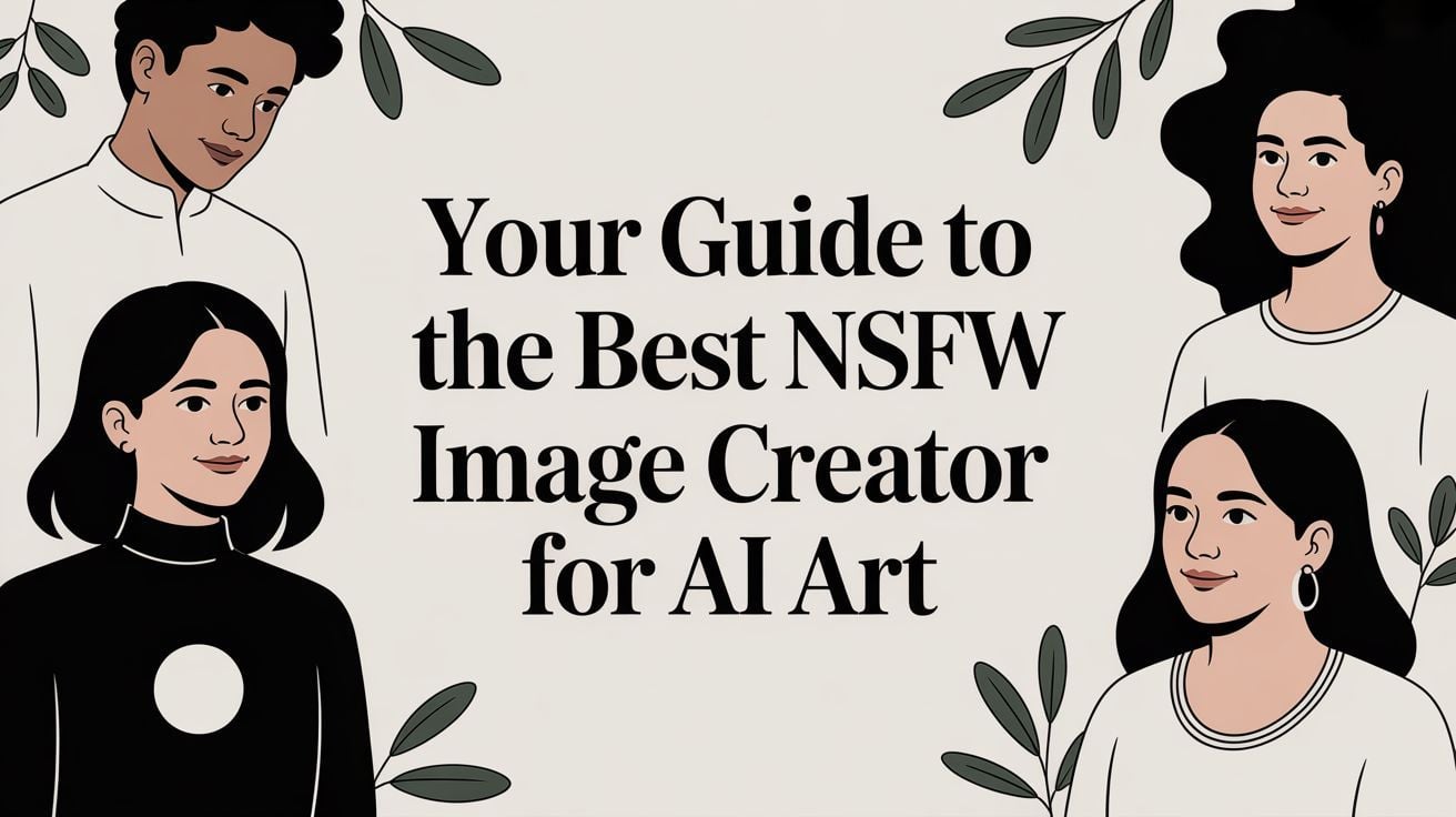 Your Guide to the Best NSFW Image Creator for AI Art