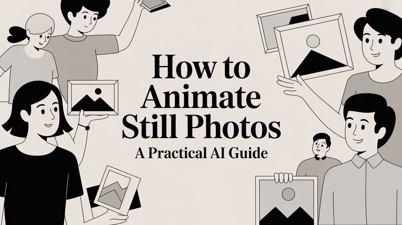 How to Animate Still Photos A Practical AI Guide