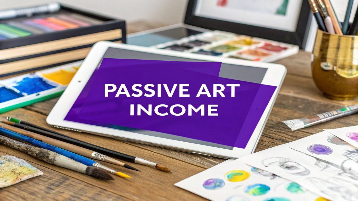 Passive Income for Artists Building Sustainable Revenue Streams