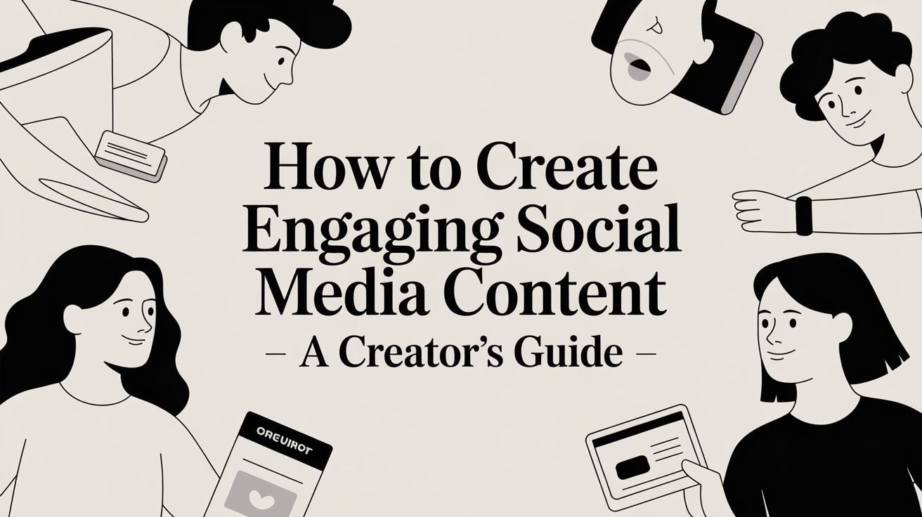 How to Create Engaging Social Media Content a Creator's Guide