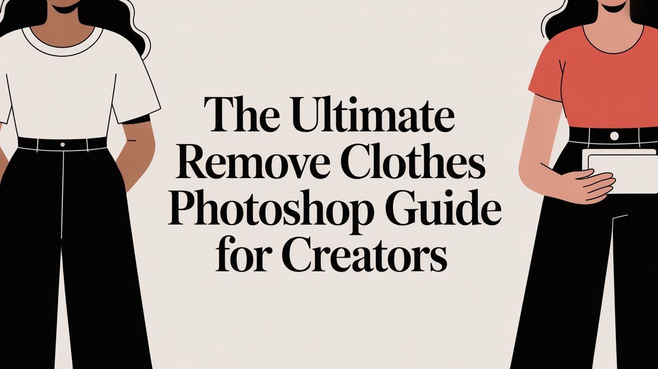 The Ultimate Remove Clothes Photoshop Guide for Creators