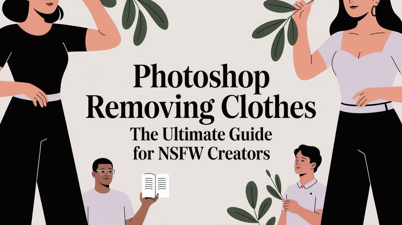 Photoshop Removing Clothes The Ultimate Guide for NSFW Creators
