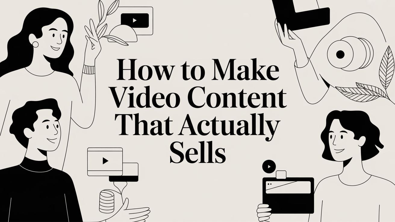 How to Make Video Content That Actually Sells