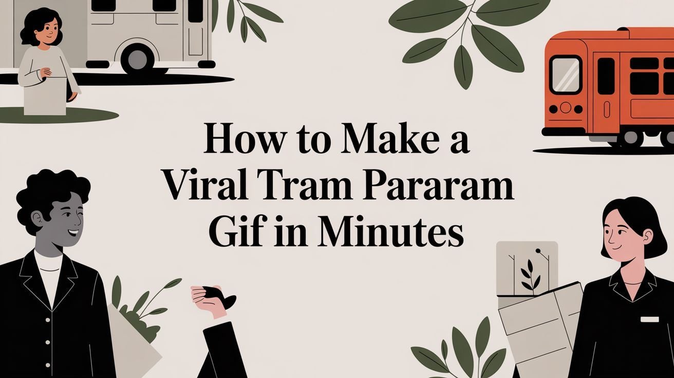 How to Make a Viral Tram Pararam GIF in Minutes