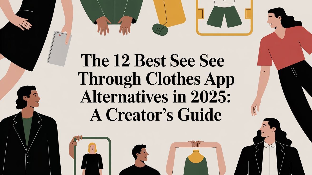 The 12 Best See Through Clothes App Alternatives in 2025: A Creator's Guide