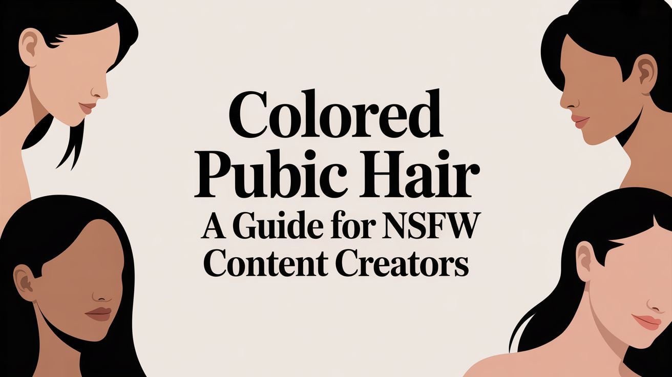 Colored Pubic Hair A Guide for NSFW Content Creators