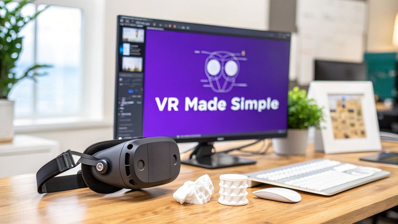 Virtual Reality Content Creation Made Simple