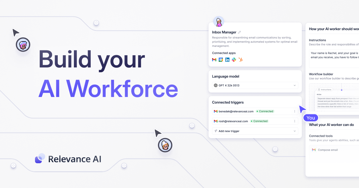 Relevance AI - Build your AI Workforce - AI for Business
