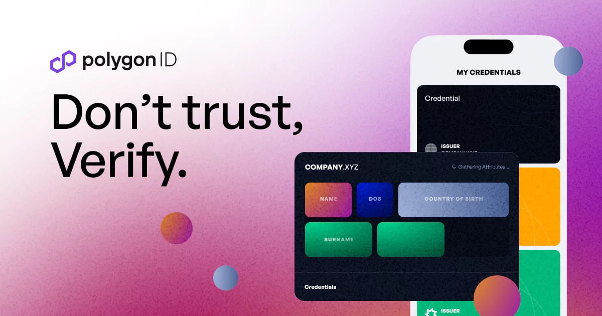 Polygon ID | Trusted Digital Identity for Your Next Big Idea
