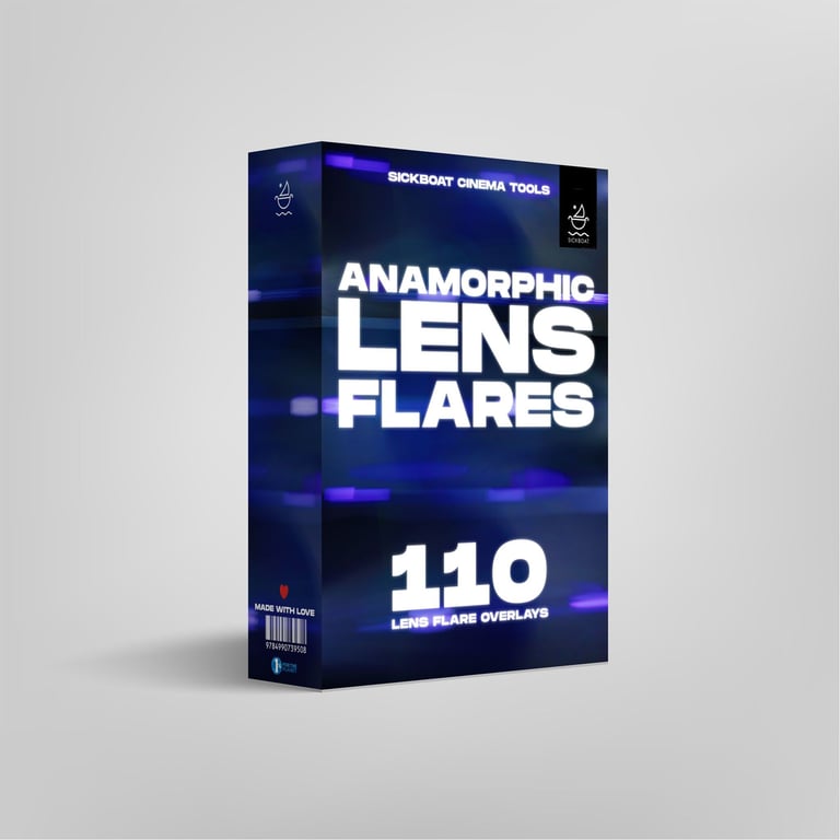 Anamorphic Lens Flares | Anamorphic Light Leaks (6K)