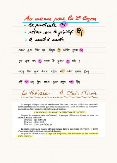Leçon 2 — Tchenrezi 1