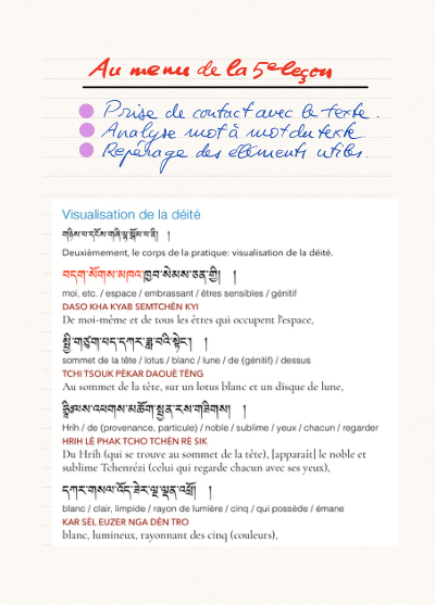 Leçon 5 — Tchenrezi 1