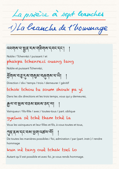 Leçon 16 — Tchenrezi 1