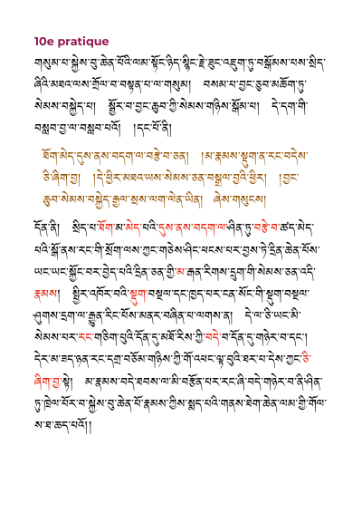 Leçon 11 — 37 pratiques des bodhisattvas 1