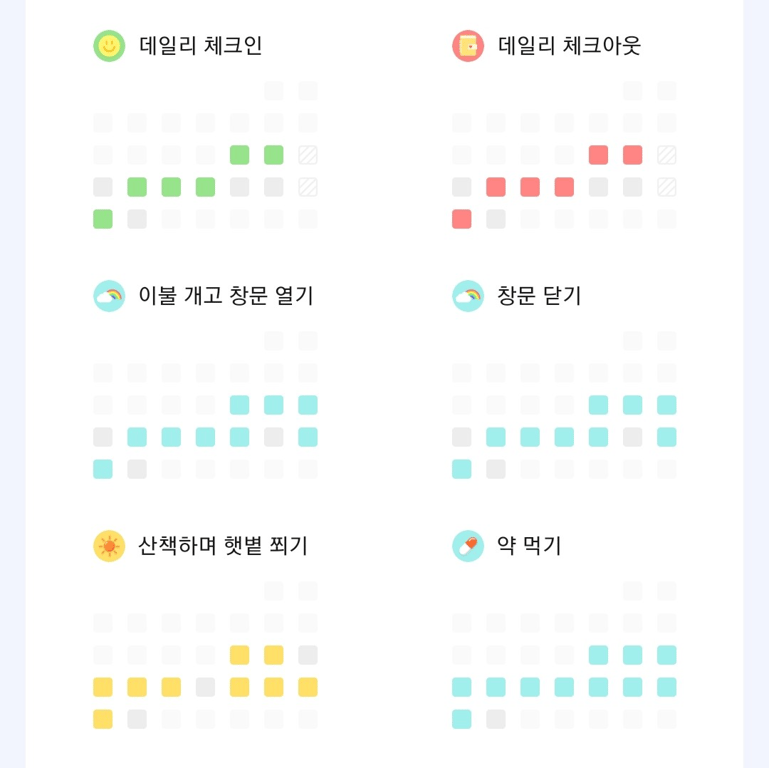 내 TickTick 앱. 사용한 지는 얼마 안 됐다. 책 읽기 같은 것도 있지만, 면접 준비를 시작한 이후로 성과가 처참해서 잘랐다.