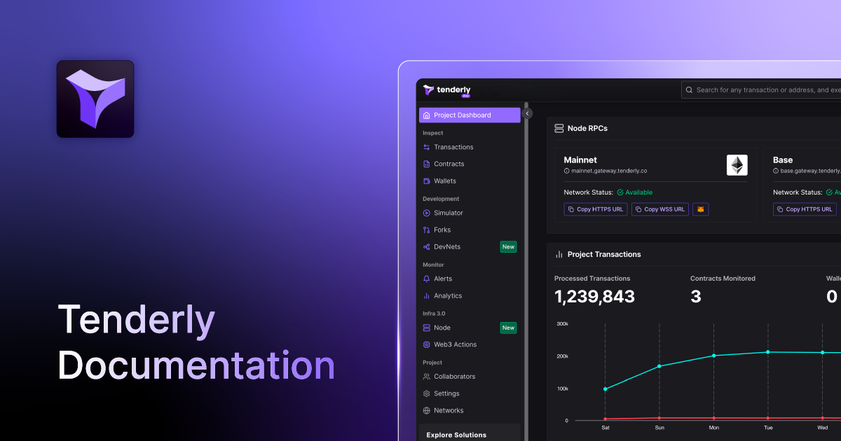 Tenderly Documentation