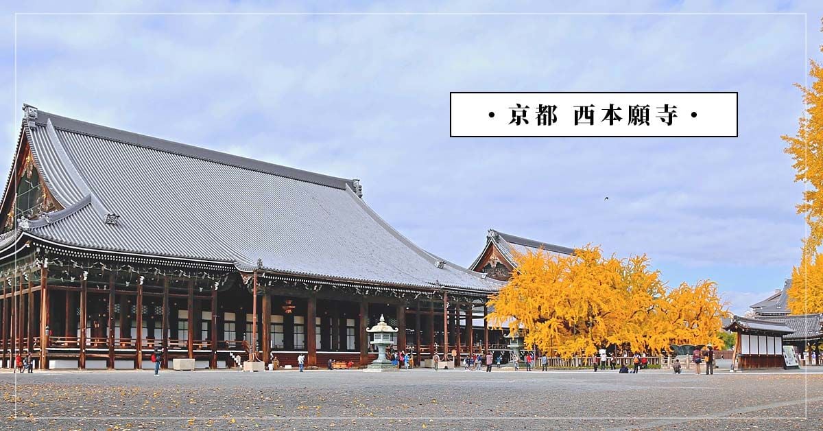 京都「西本願寺」不只有大銀杏！不公開的飛雲閣、走廊木板的玄機藏在哪裡？