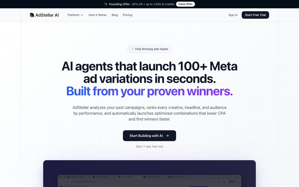 AdStellar — AI-driven campaign recommendations