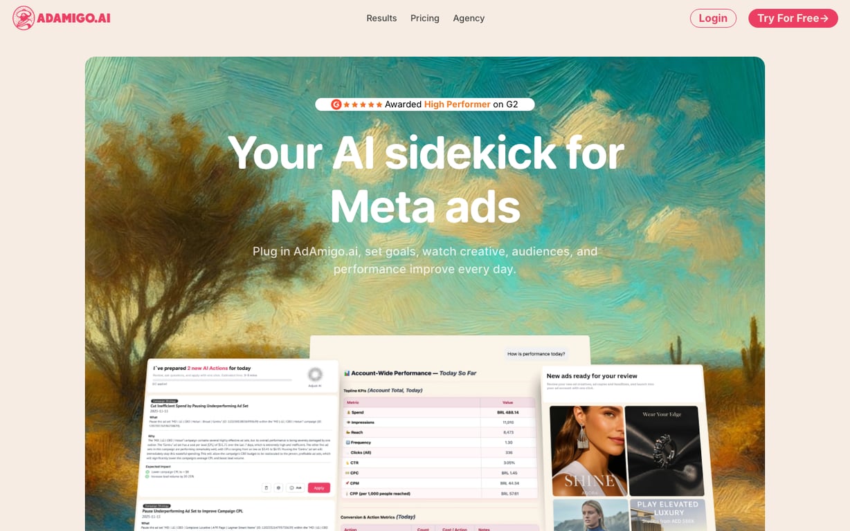 AdAmigo — Full AI account management