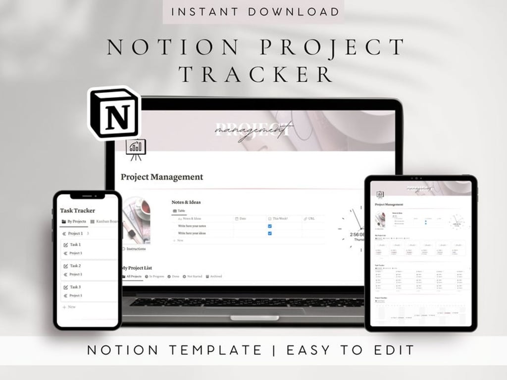 Notion Project Management Template