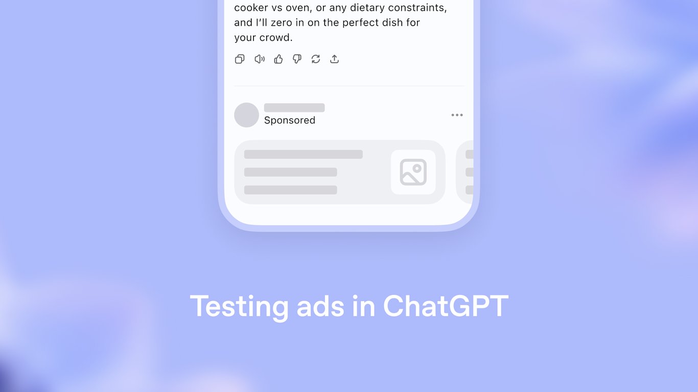 ChatGPT での広告のテスト