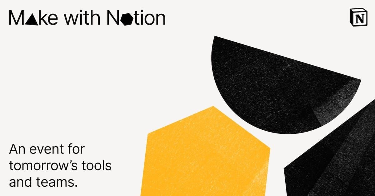 2025 Make With Notion 발표 내용 총정리