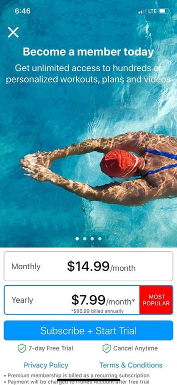 (Old) premium screen