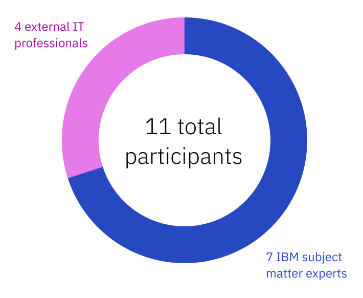 Summary of interview participants 