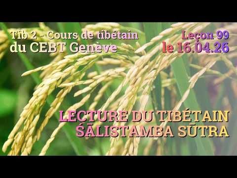 Tib 2 - Tibetan course “Rice sprout” - lesson 99, April 16, 2026