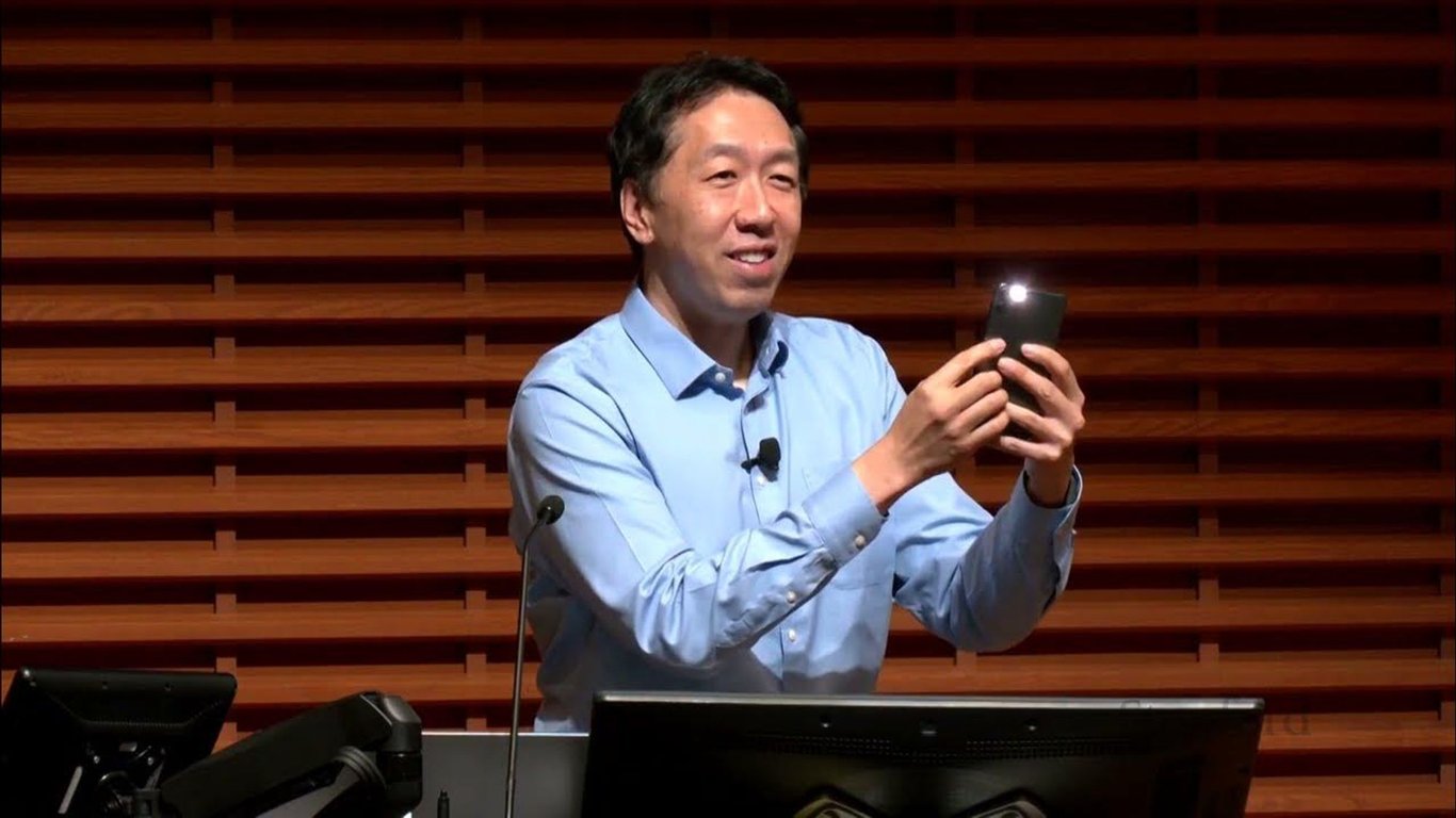 Dr. Ng. Delivers Level-Headed Talk on the Future of AI