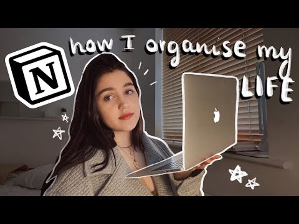 how i organise my life | notion tour