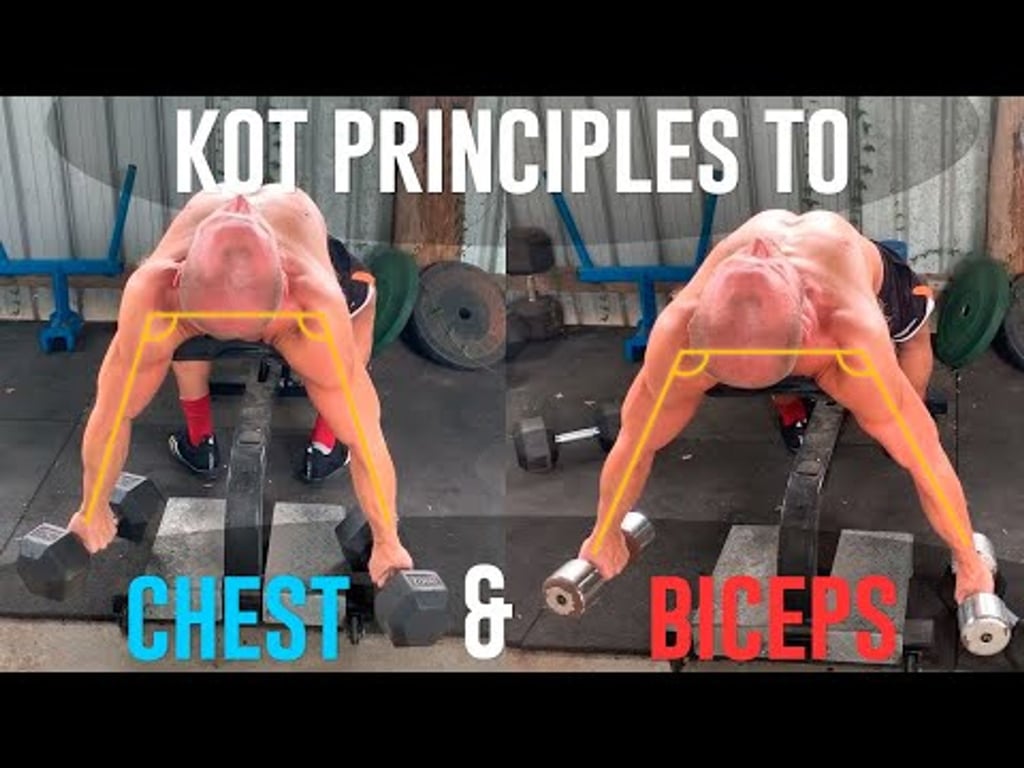 How To Apply Knees Over Toes Principles To Chest & Biceps