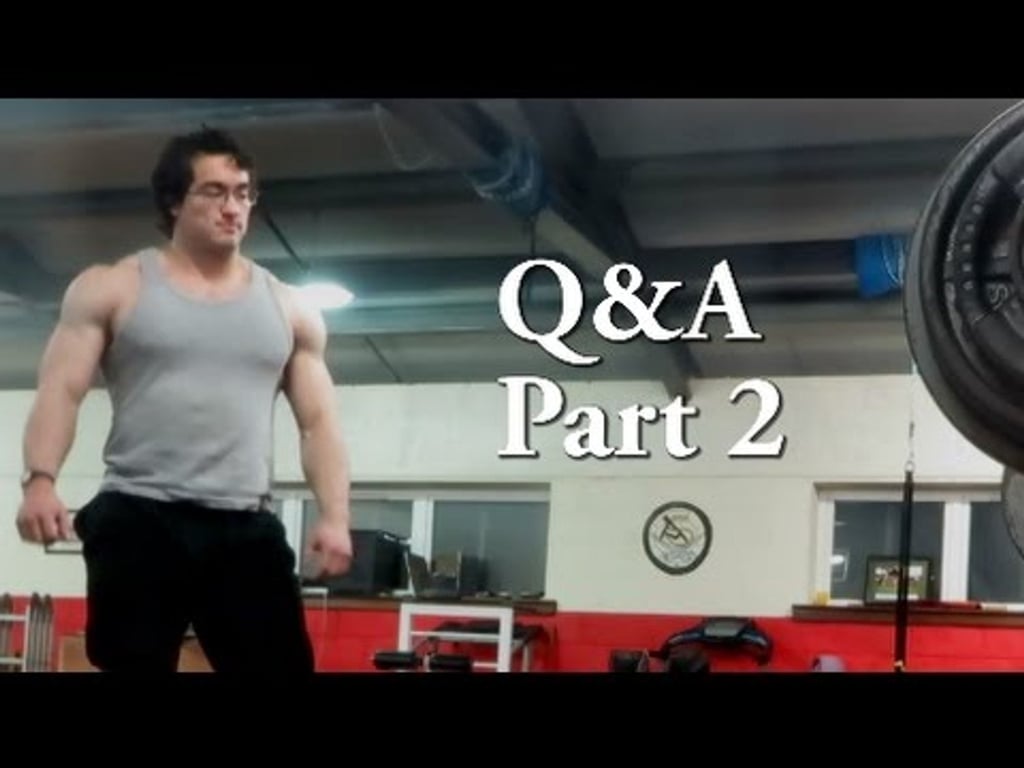 Q&A Part 2 - Squatting Frequency, Front Squats Vs Backsquats, How often I Trick and More!
