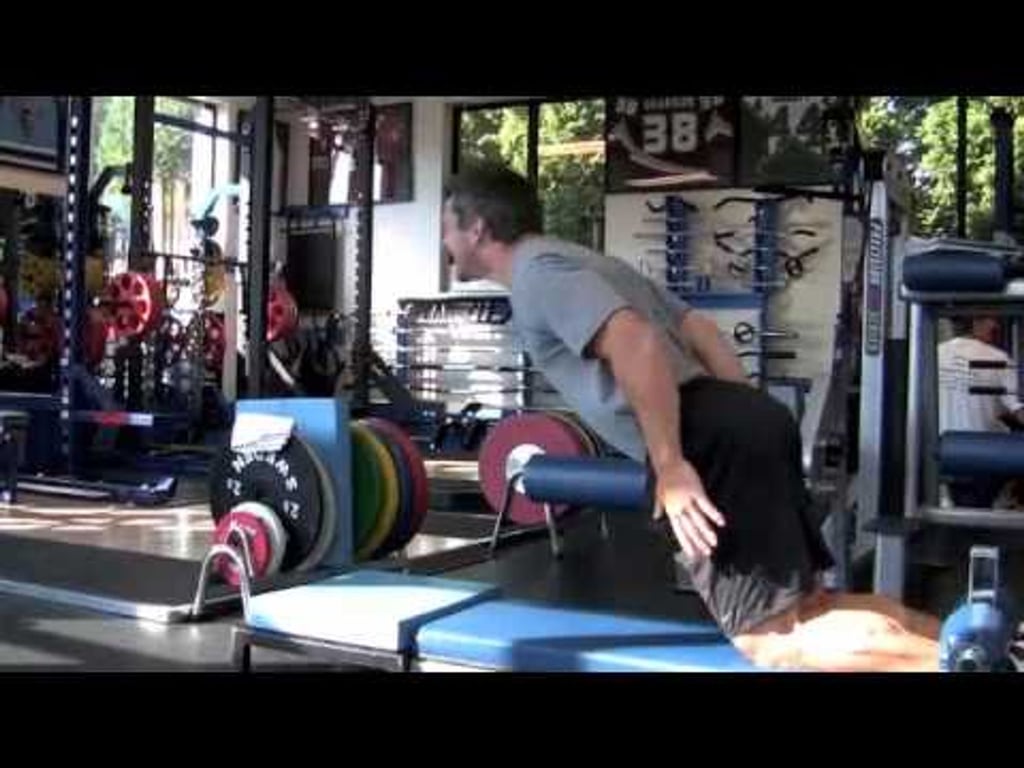 Prentiss Hockey Athlete - Floor Glute Ham Raise w/ Pause