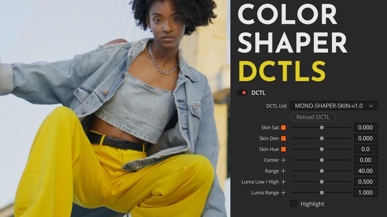 COLOR SHAPER DCTLS