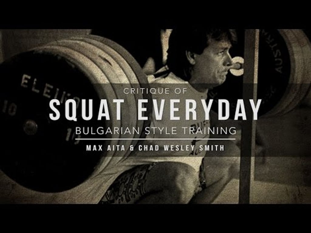 Critique of Squat Everyday | Bulgarian Style Training | JTSstrength.com