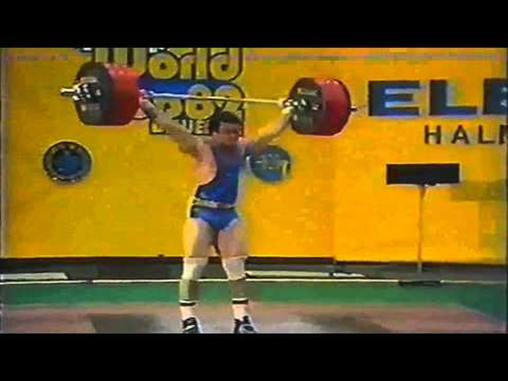 Blagoy Blagoev 195 kg Snatch