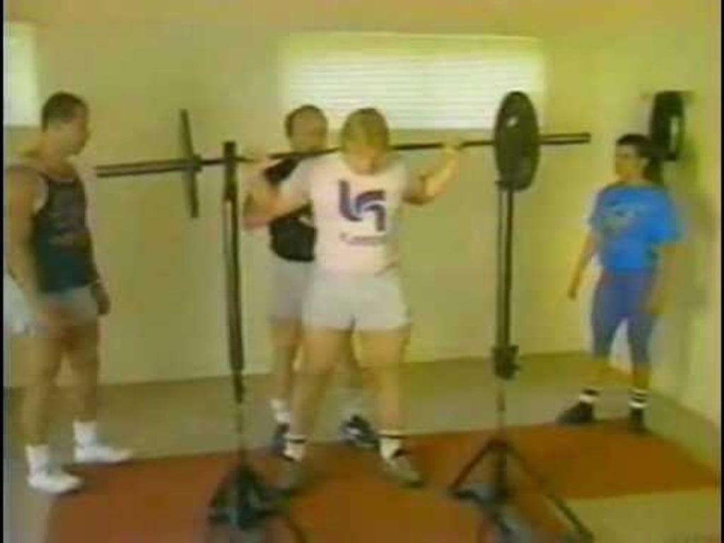 Fred Hatfield (Dr Squat) Presents - HEAVY IRON - Part One - Powerlifting Training Video Part 1