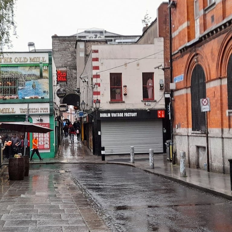 愛爾蘭都柏林坦普爾酒吧區