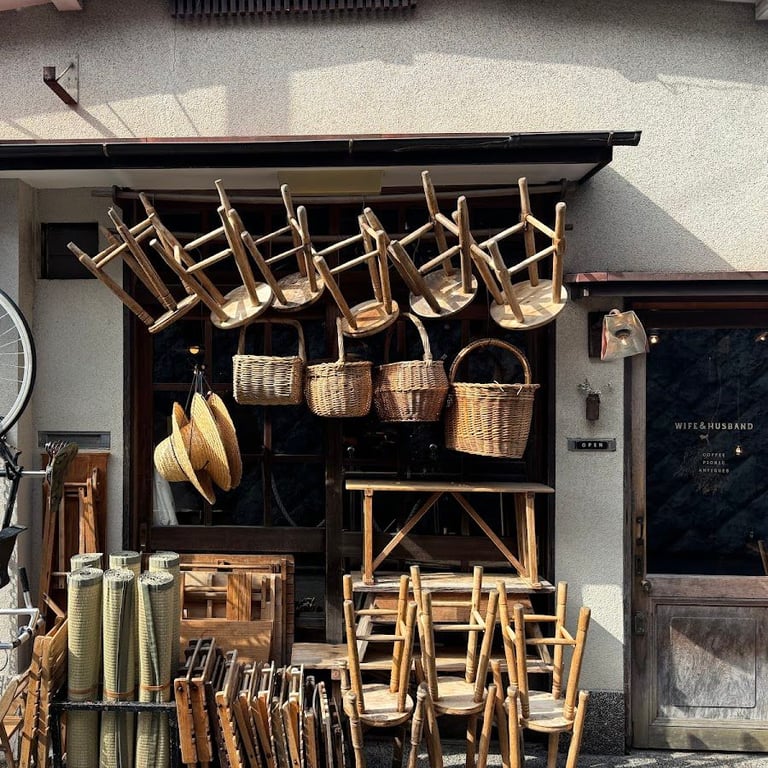 WIFE & HUSBAND · 106-6 Koyamashimouchikawaracho, Kita Ward, Kyoto, 603-8132, Japan