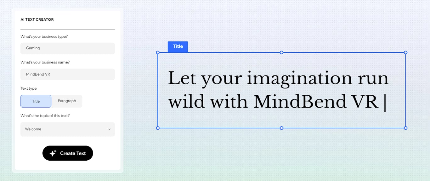 Wix Studio AI features | Zeroqode Blog