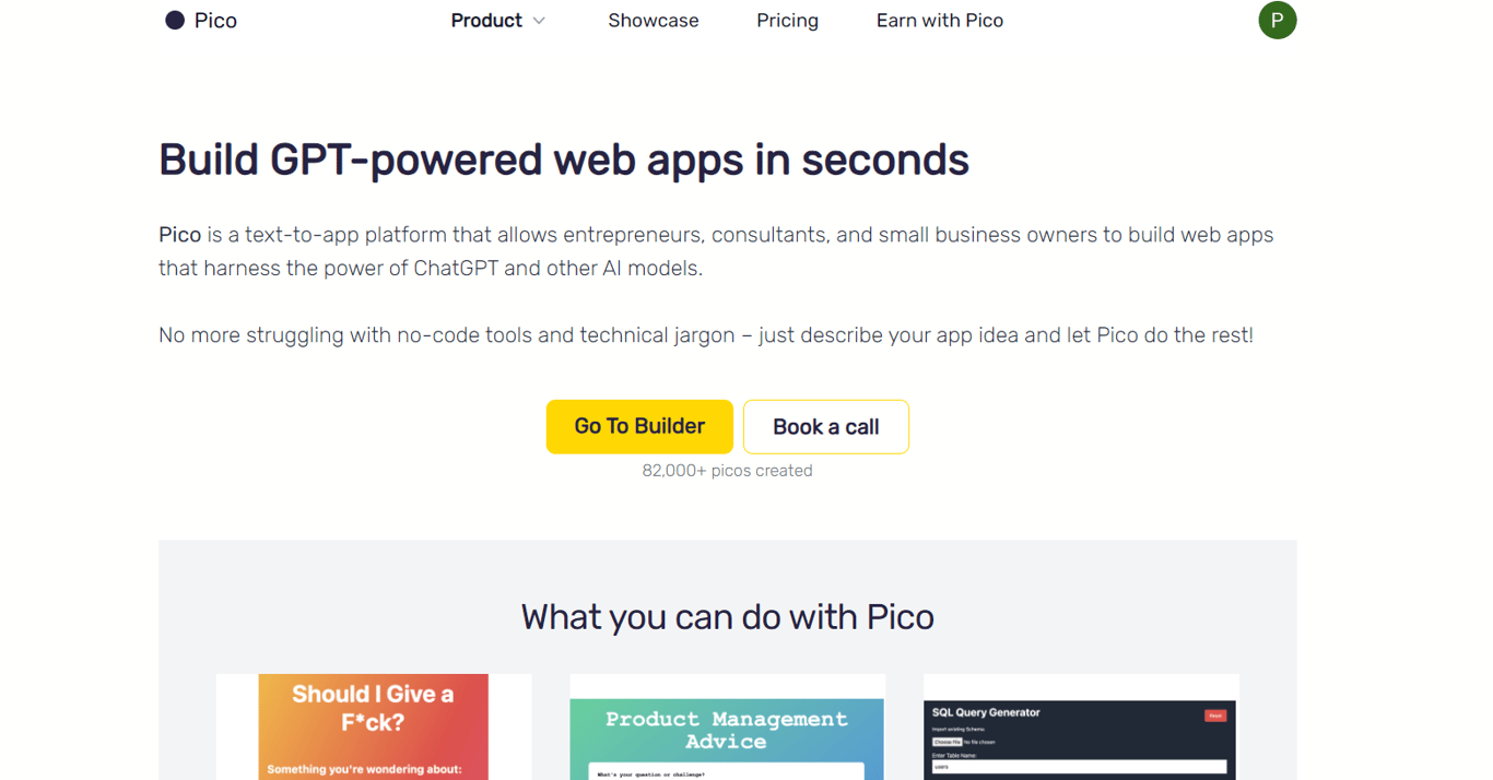 Pico AI features | Zeroqode Blog