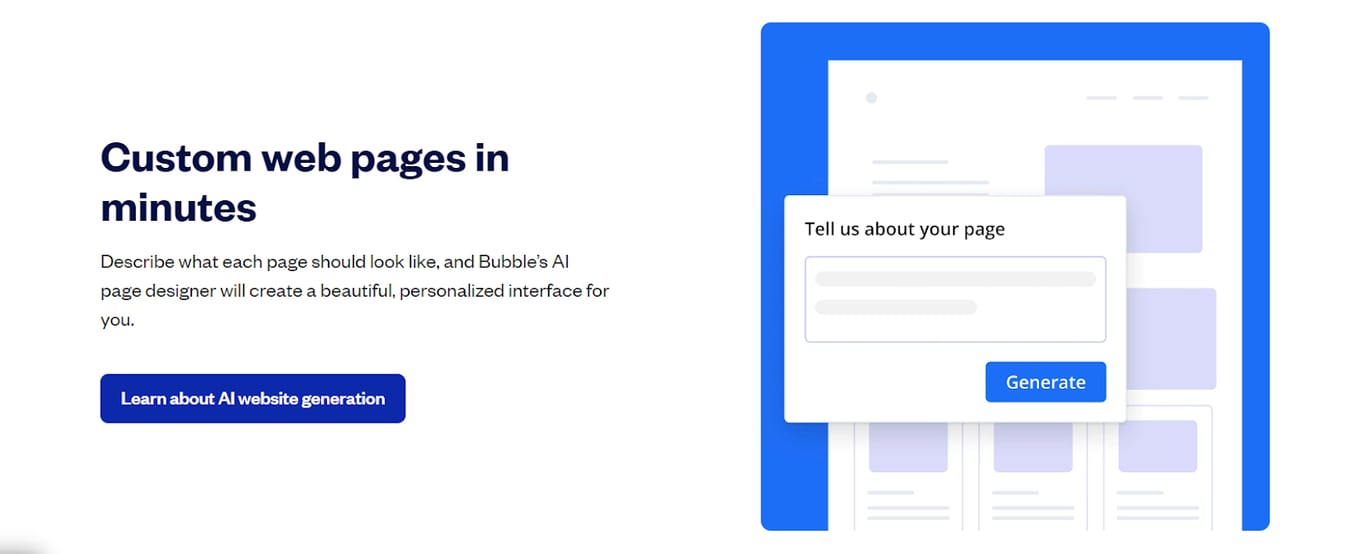 Bubble.io AI features | Zeroqode Blog