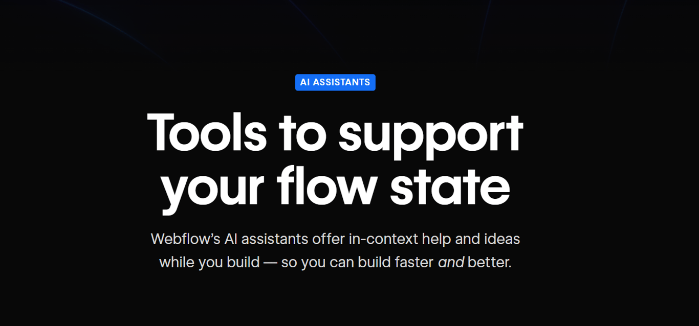 Webflow AI features | Zeroqode Blog