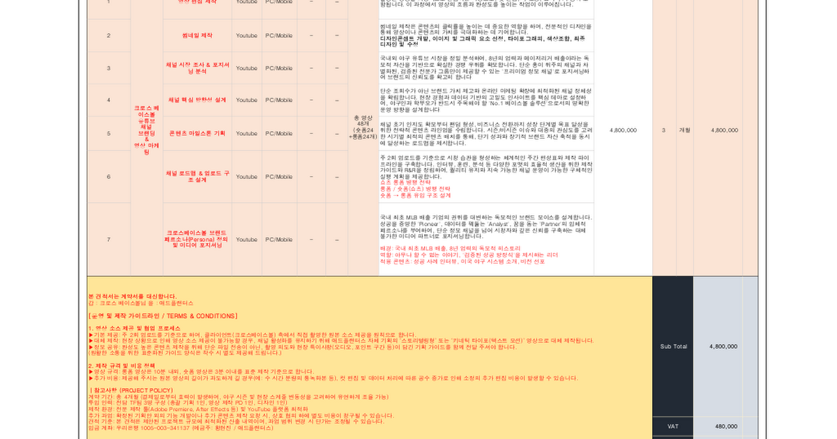 크로스 베이스볼 미디어 파트너 견적서_20260128