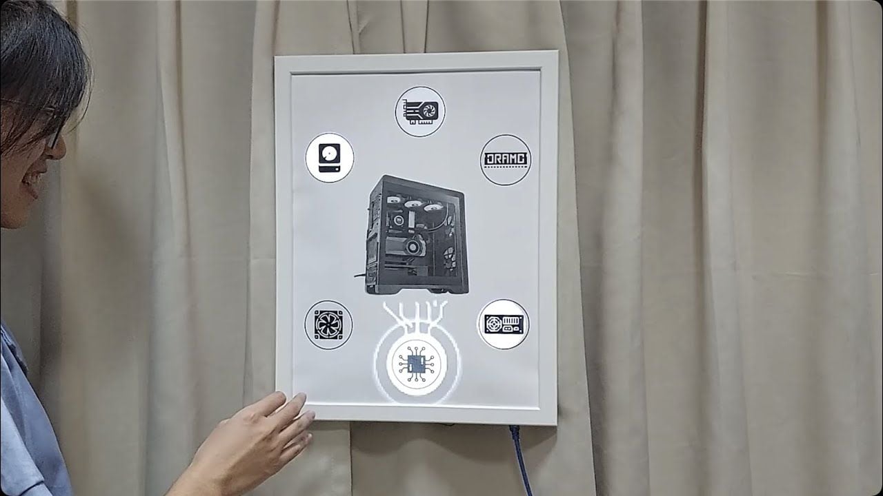 Touchable Interactive Drawing - Luxmin