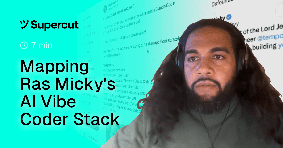 Mapping Ras Micky's AI Vibe Coder Stack